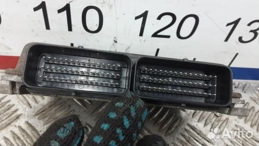 Блок управления двигателем chevrolet kalos (EDN09P