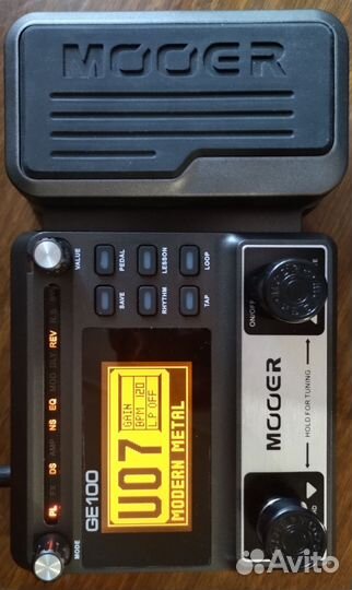 Гитарный процессор эффектов