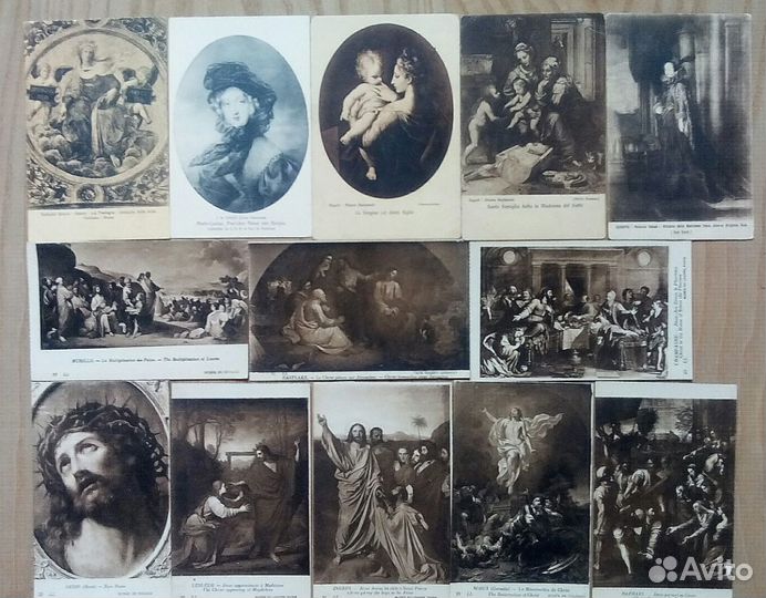 Открытки. 1900-30х гг. Искусство 28 шт