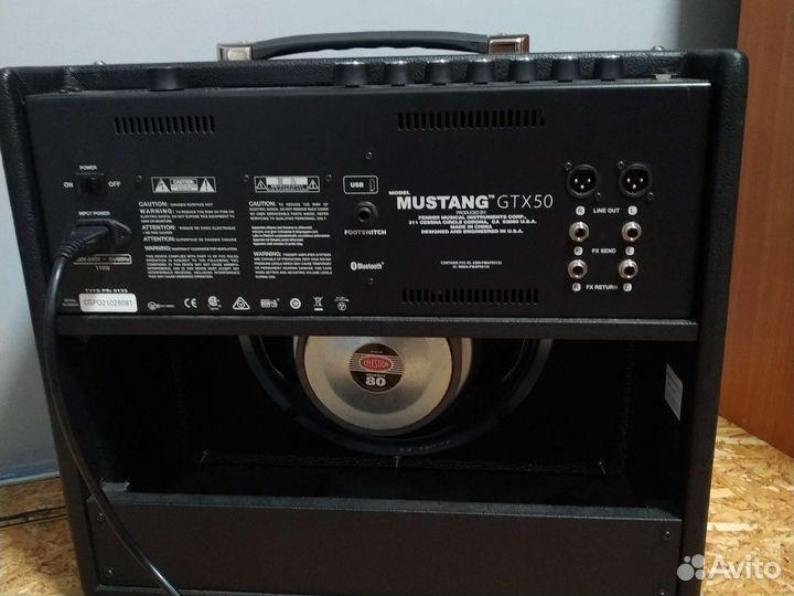 Комбоусилитель Fender Mustang GTX50