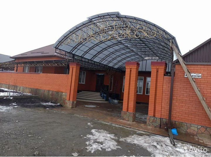 Навесы с установкой