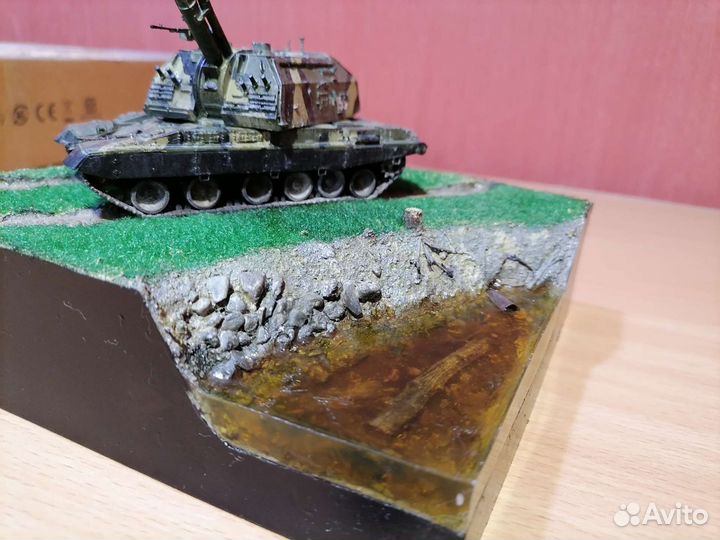 Диорама мста-С, 1/72