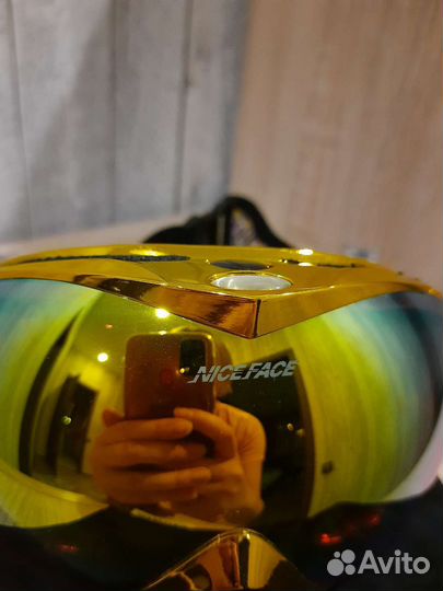 Очки маска горнолыжная