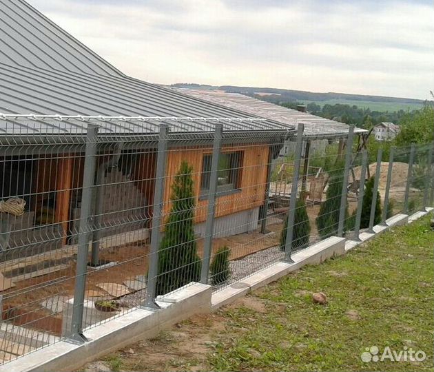 Забор от производителя. Забор 3Д