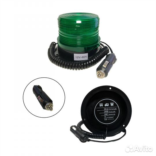 1 шт Предупреждающая сигнальная лампа со звуковым