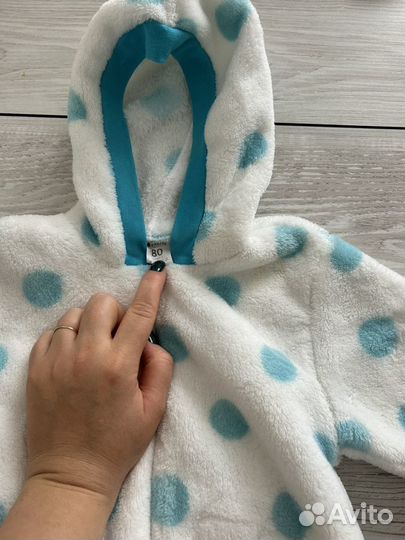 Теплые детские вещи 80