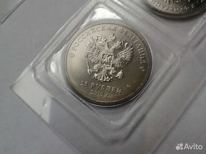 Монеты юбилейные в блистере Олимпиада Сочи 2014