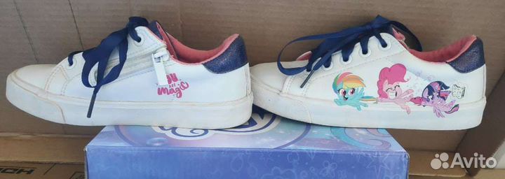 Полуботинки для девочек (кеды)