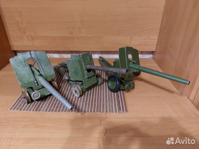 Игрушки пушки большие СССР купить в Москве | Хобби и отдых | Авито