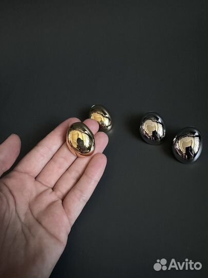 Серьги в стиле Celine