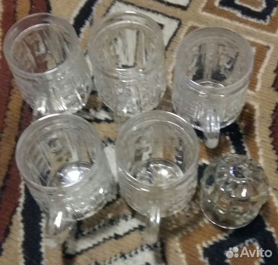 Хрусталь+стекло\сделано В С.С.С.Р.\