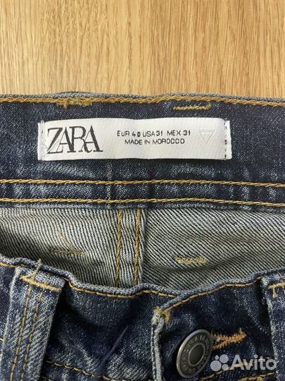 Джинсы zara мужские новые