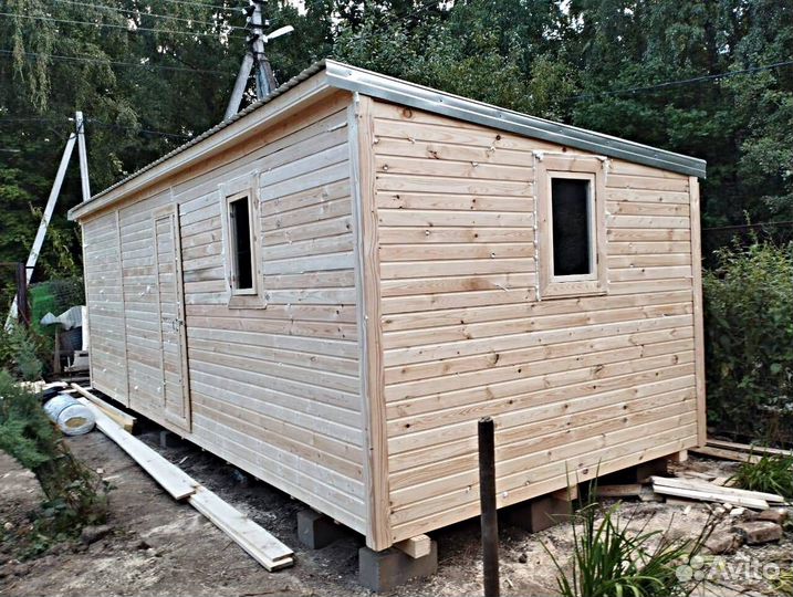 Бытовка строительная хозблок дачный