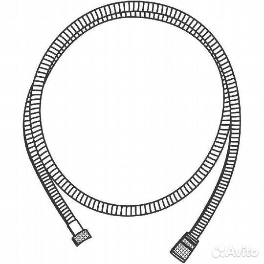 28025001 Rotaflex Metal Long-life TwistStop Душ ш