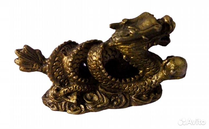 Дракон - Китайская статуэтка из Бронзы RU*716
