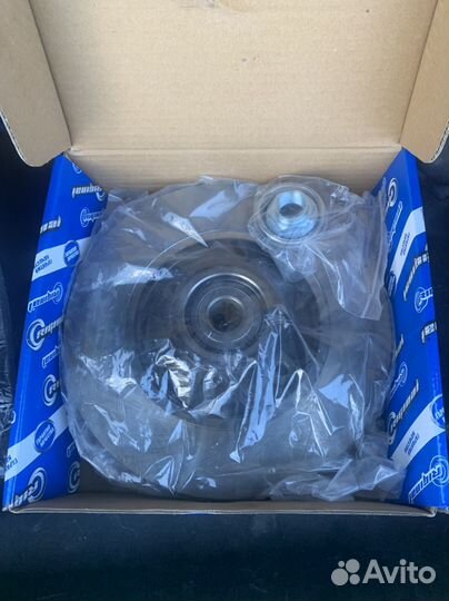 Задние тормозные диски с подшибниками на Citron