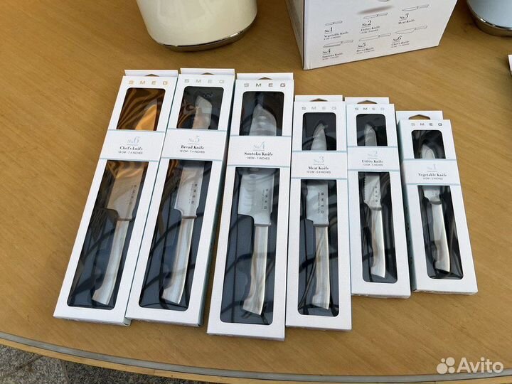 Ножи Smeg комплект