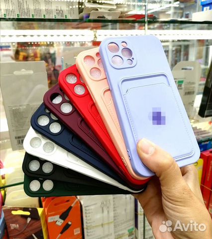 Чехлы с картхолдером на iPhone 12 Pro