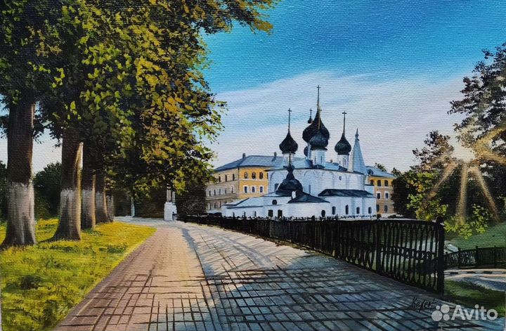 Картина маслом на холсте 