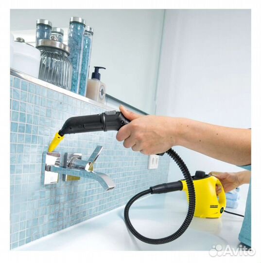 Мощное сопло и щётка к пароочистителям Karcher