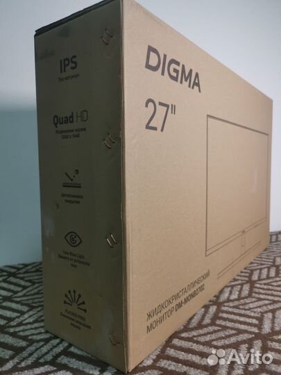Digma DM-monb2702 27 IPS QuadHD 75Гц (новый)