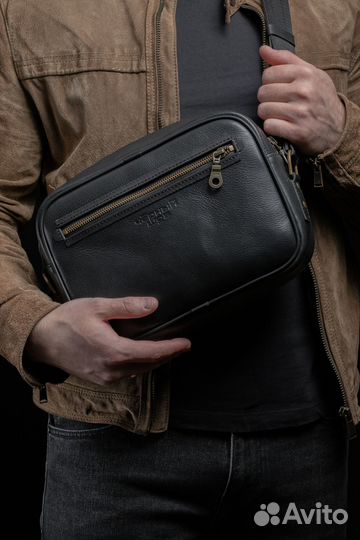 Мужская сумка из кожи