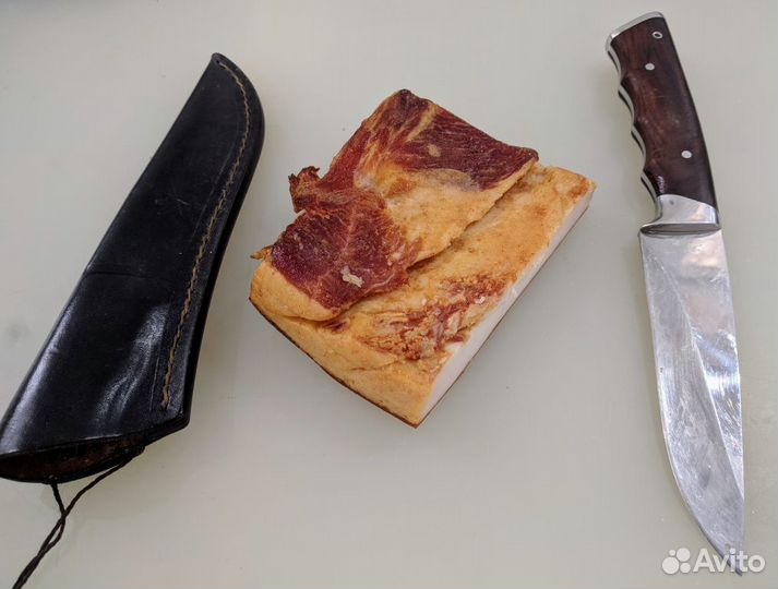 Сало кабана подкопченое