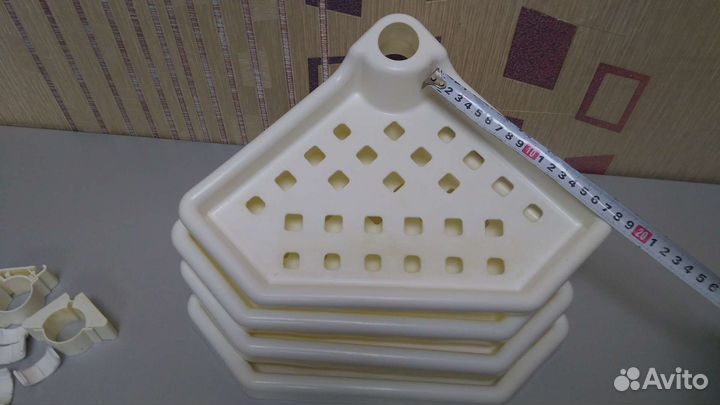 Полка и штанга для ванны