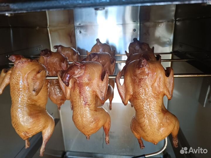 Перепела горячего копчения