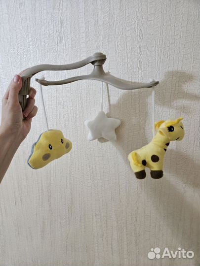 Детские электронные качели-шезлонг