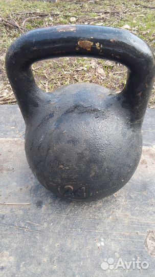 Гиря чугунная 24 кг