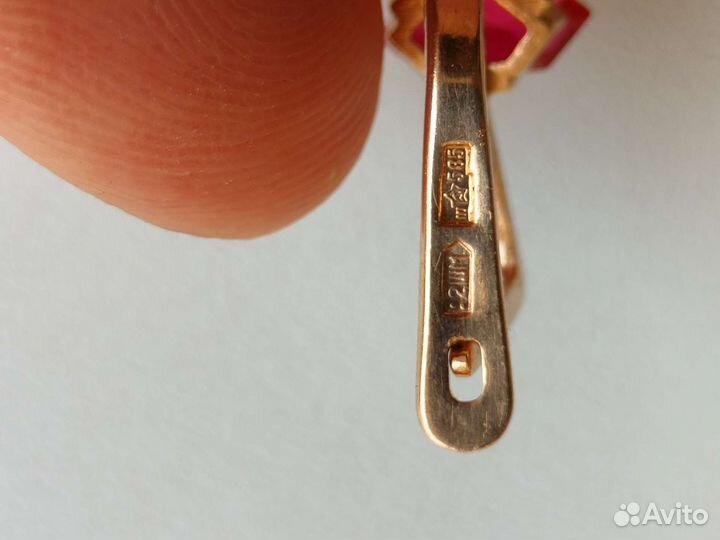 Серьги СССР