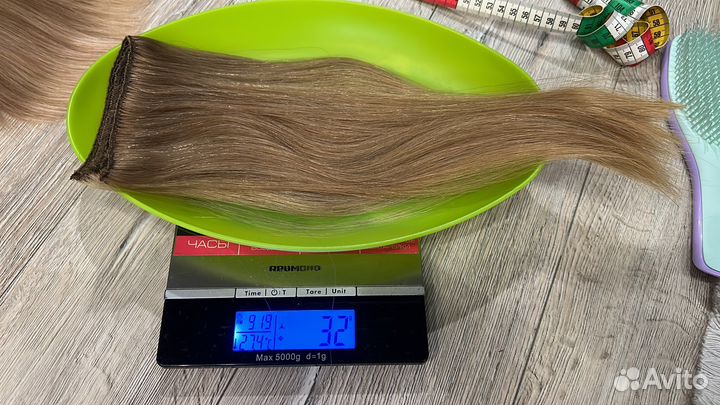 Волосы для наращивания детские на трессах