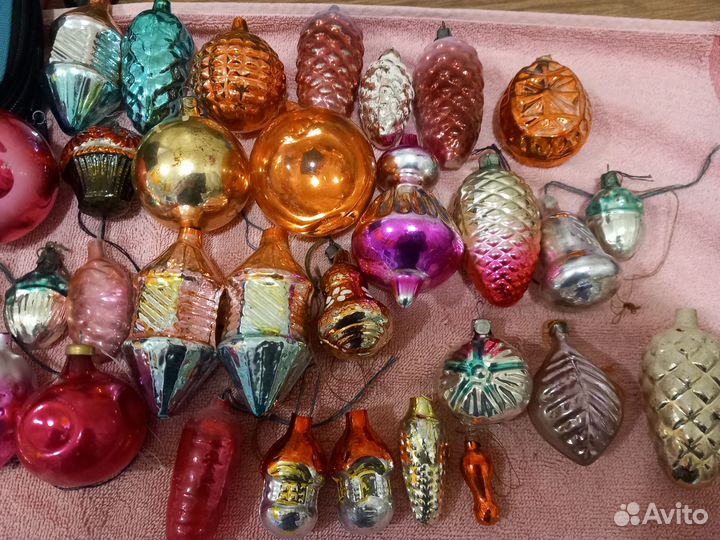 Елочные игрушки СССР