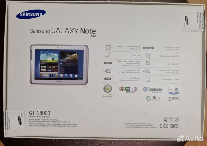 Планшет samsung galaxy note 10.1