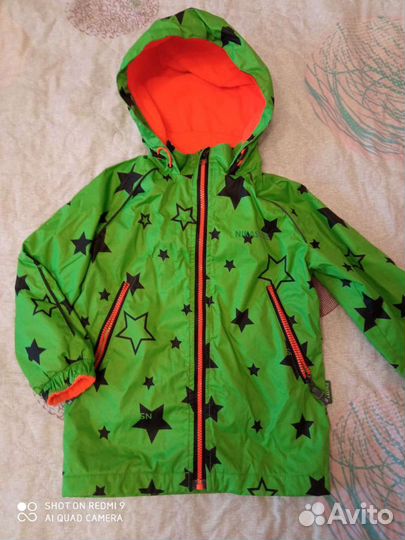 Ветровка для мальчика 110р мембрана