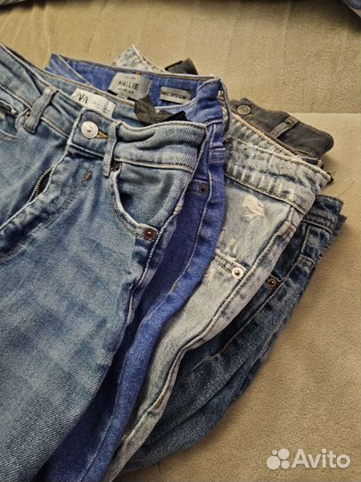 Джинсы пакетом zara