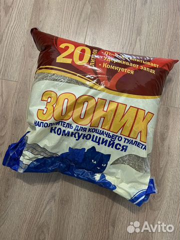 Комкующийся наполнитель для лотка Зооник купить в Москве | Животные и ...