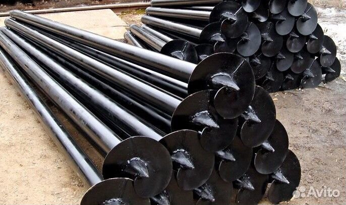 Винтовые сваи, фунтамент под ключ