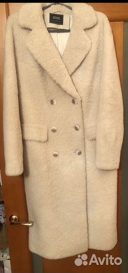 Пальто женское из овчины меховое