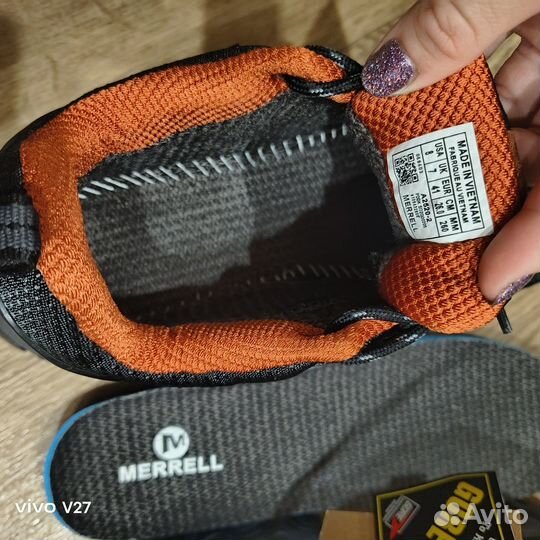 Кроссовки мужские Merrell термо Vibram Gore-tex