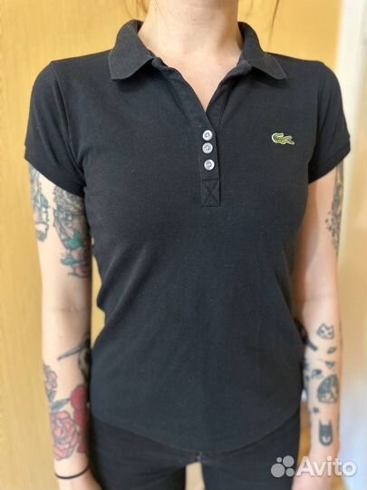 Lacoste поло женское