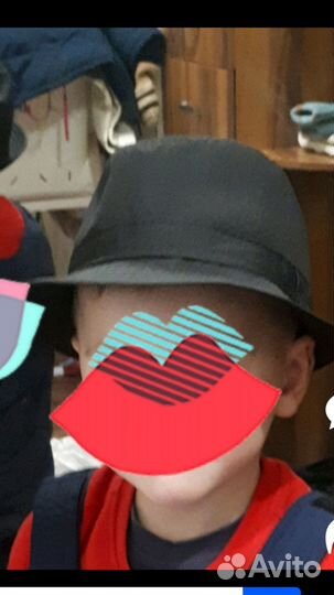 Шляпа с ушками кота