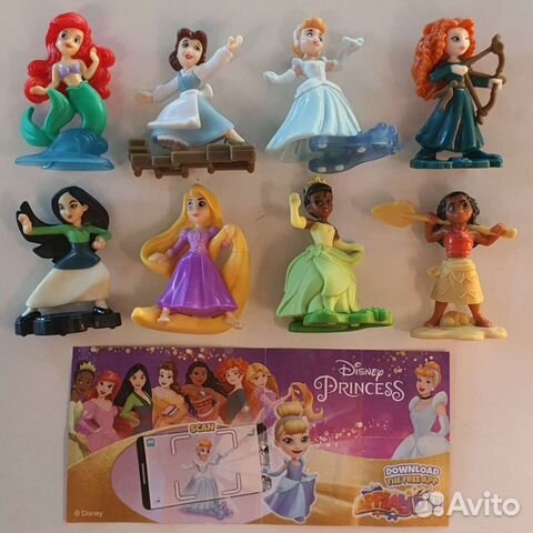 Киндер Принцессы Диснея 2022