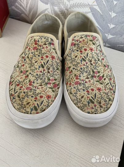 Слипоны кеды Vans 38-38,5