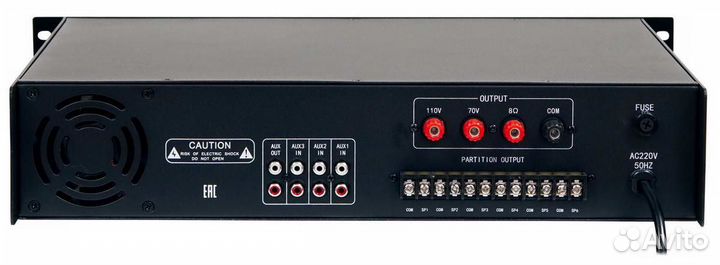 Микшер-усилитель SVS Audiotechnik STA-650