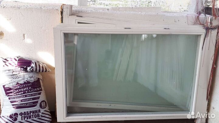 Деревянные окна бу с тройным стеклопакетом