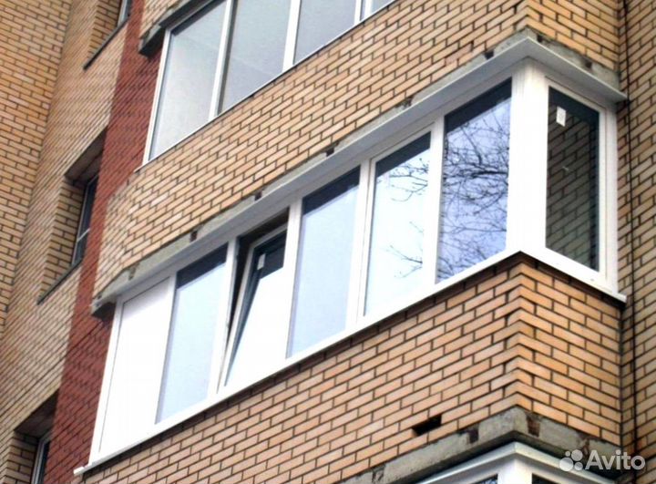 Остекление и отделка балконов