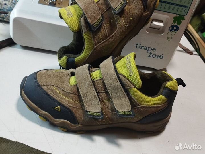 Кроссовки замшевые Каппа