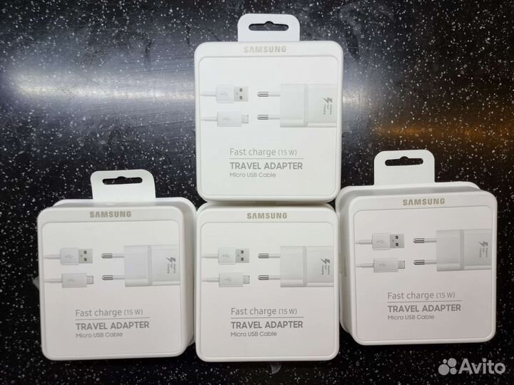 Зарядка Samsung travel adapter micro usb